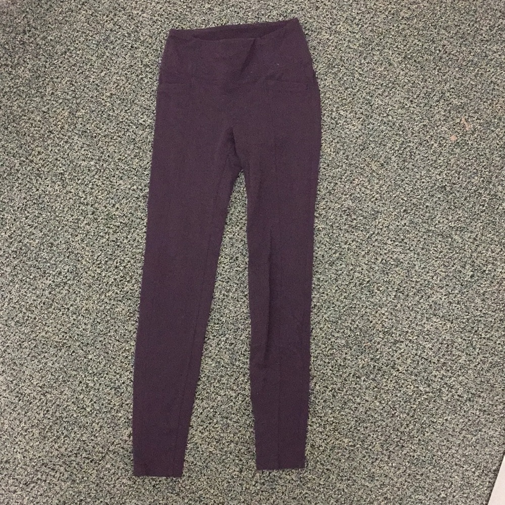Athleta Leggings with Side and Butt Pockets